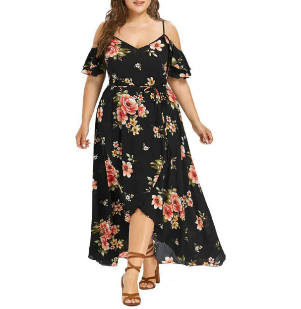 Floral Dress, Trendy Dress, Plus Size Dress