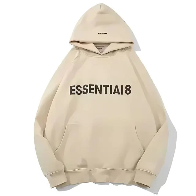 3D Rubber Logo Hoodie - High Quality Unisex Pullover