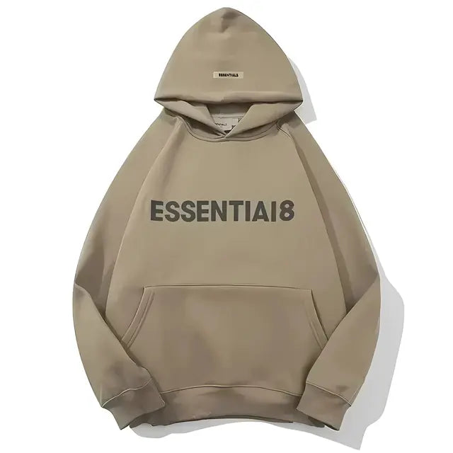 3D Rubber Logo Hoodie - High Quality Unisex Pullover