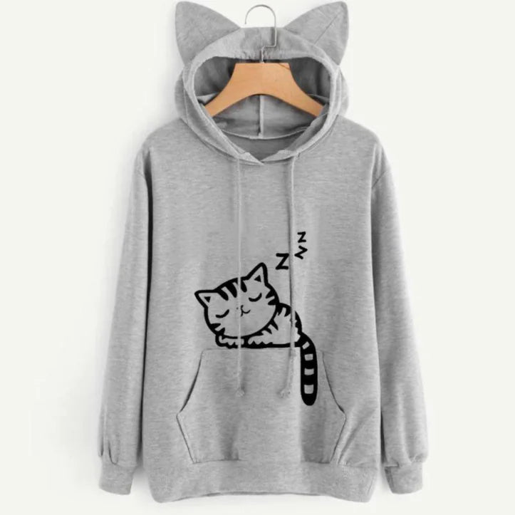 Cat Ear Cozy Sweater