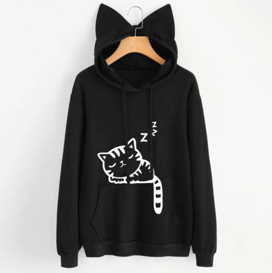 Cat Ear Cozy Sweater
