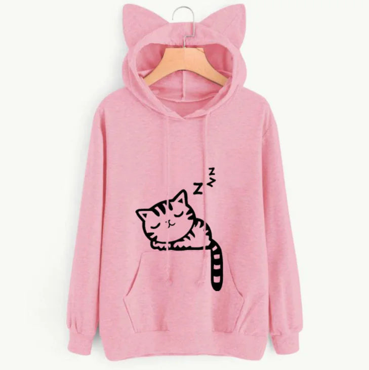Cat Ear Cozy Sweater