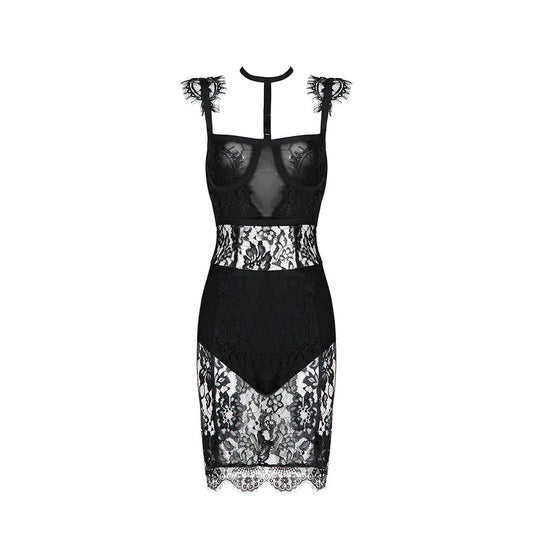 Perspective Dress, Spaghetti Strap Dress, Dress